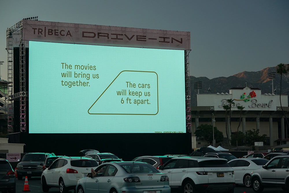 Tribeca Drive-in Screen
